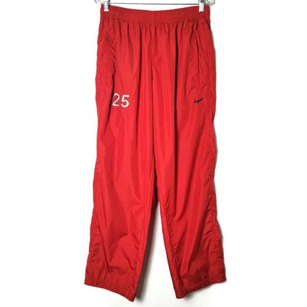 Nike Mens Red Storm Fit Side Zippers Waterproof Pants Size XL